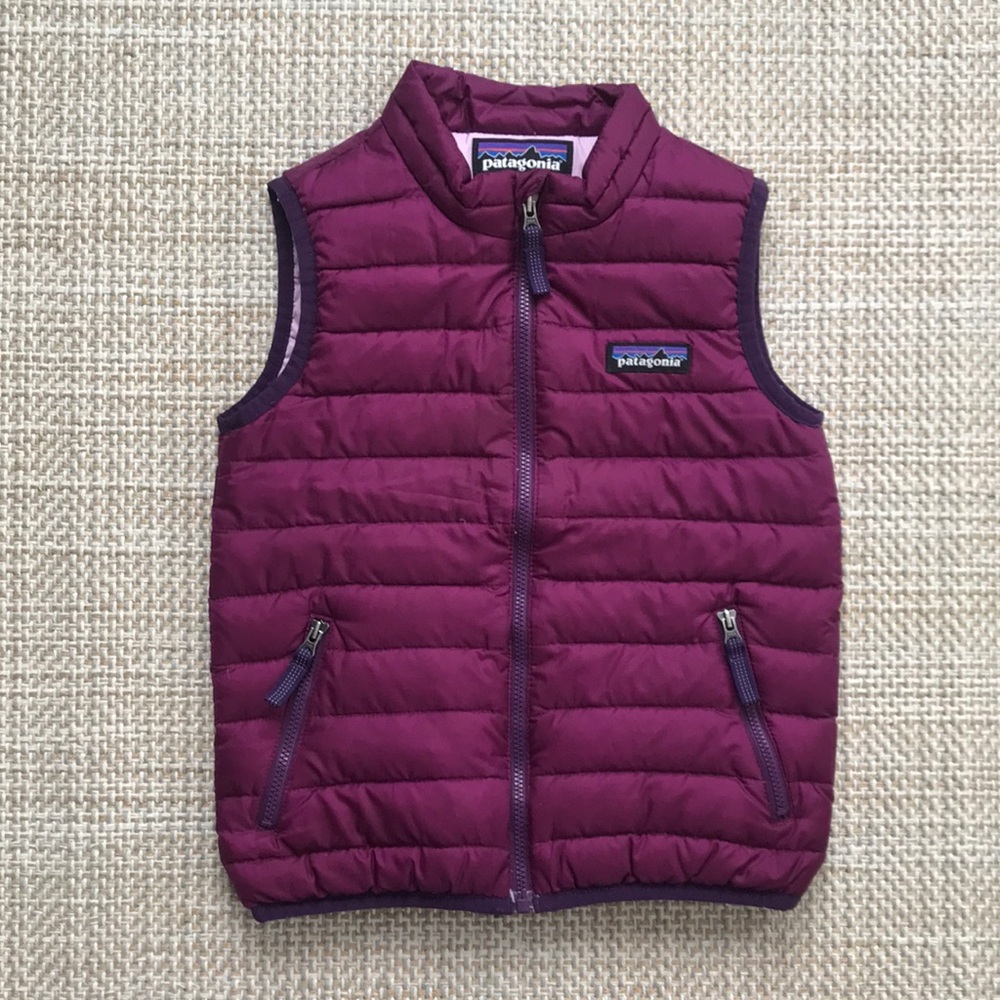 Patagonia Down Vest (size 4T)